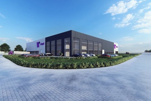 Visualisierung des Neubaus Lloyd in Dummerstorf, Bild ist KI-generiert