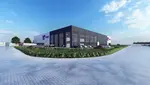 Visualisierung des Neubaus Lloyd in Dummerstorf, Bild ist KI-generiert